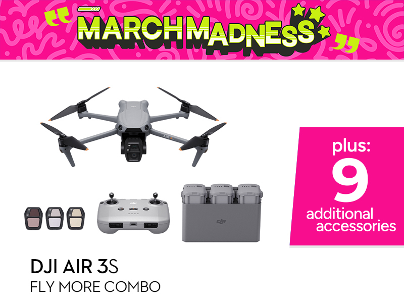 DJI Air 3S March Madness Combo